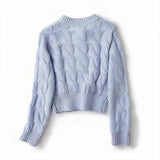 Women's Soft Cropped Knit Jumper – Easy Layering Essential