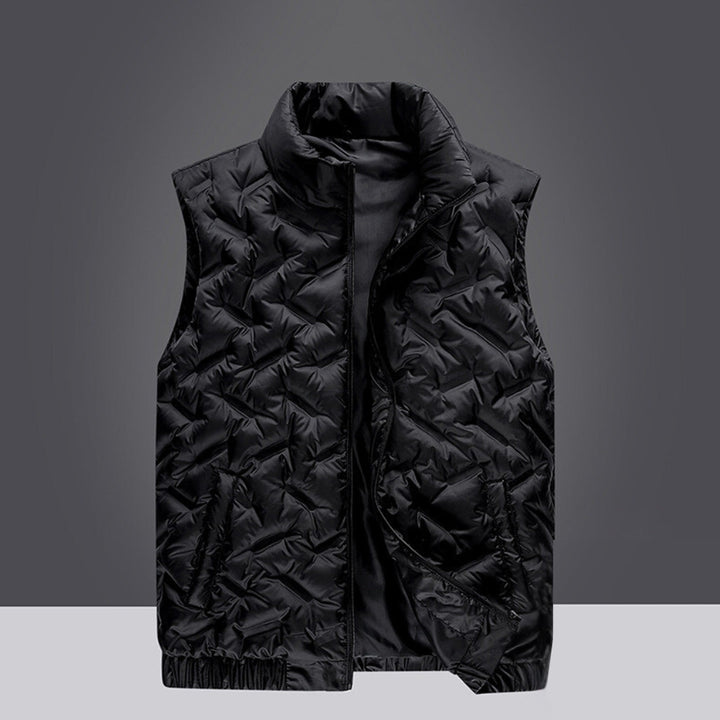 Men's Down Puffer Gilet – Lightweight Waterproof Body Warmer – view 2