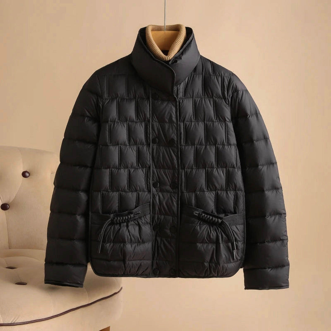 Women's Down Double-Breasted Puffer Jacket – Warm Winter Layer – view 2