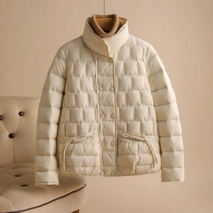 Women's Down Double-Breasted Puffer Jacket – Warm Winter Layer – view 3