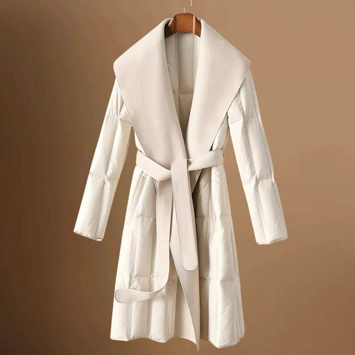 Women's Cashmere Belted Longline Coat – Elegant Winter Warmth – view 3