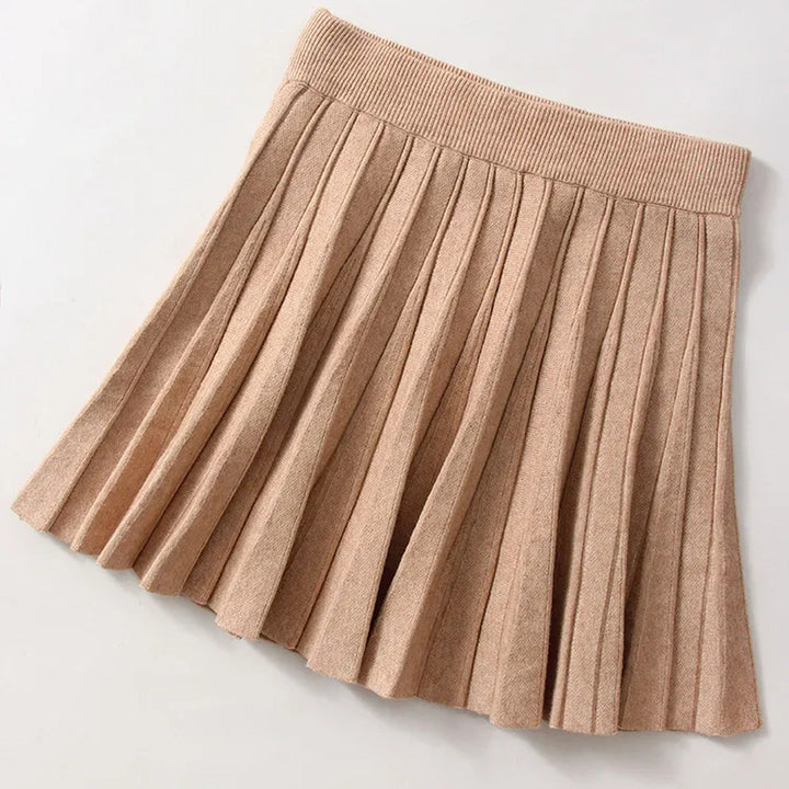 Women's Soft Pleated Midi Skirt – Elasticated Waist Comfort – view 5