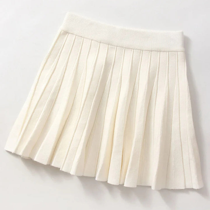 Women's Soft Pleated Midi Skirt – Elasticated Waist Comfort – view 6