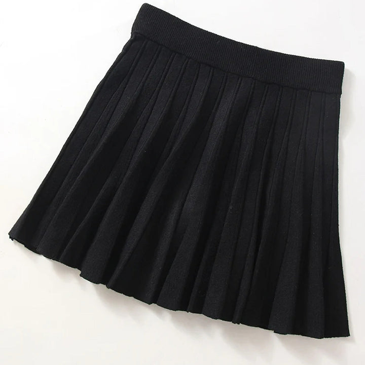 Women's Soft Pleated Midi Skirt – Elasticated Waist Comfort – view 7