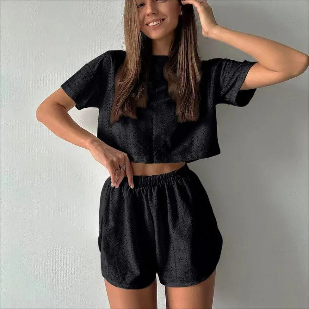 Women's Verona Co-Ord Lounge Set – Soft Two-Piece in 7 Colours – view 4