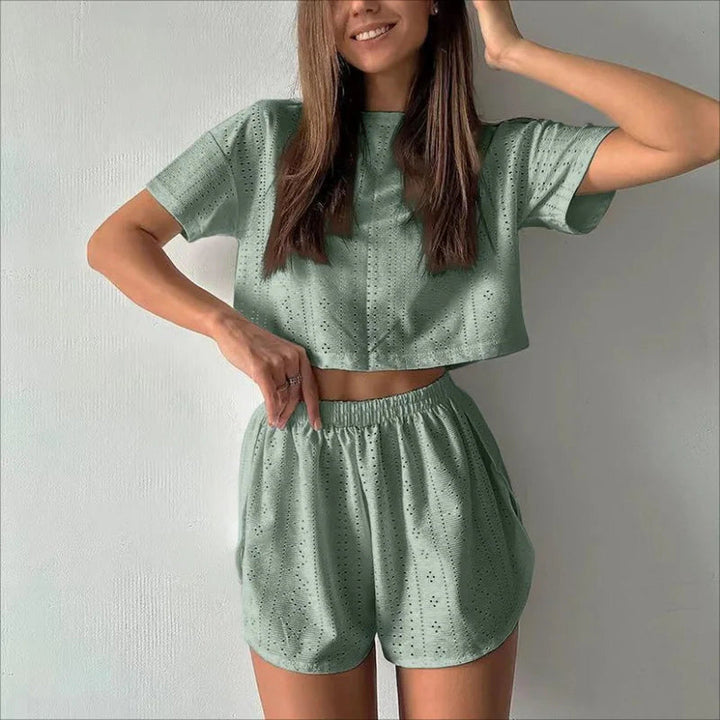 Women's Verona Co-Ord Lounge Set – Soft Two-Piece in 7 Colours – view 10