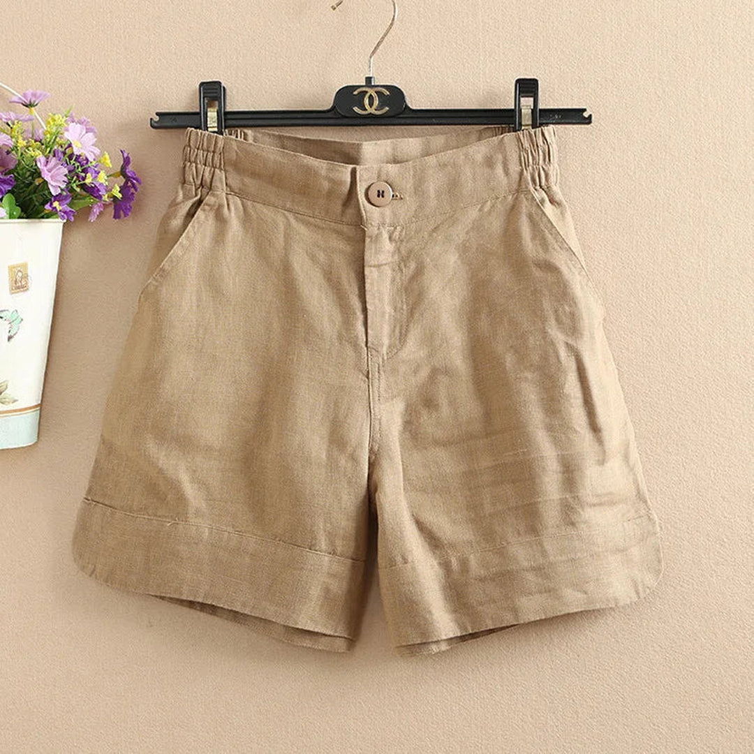 Women's Serene Linen Shorts – Relaxed Fit for Warm Days – view 5
