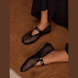 Women's Amelie Mesh Ballet Flats – Breathable Everyday Comfort