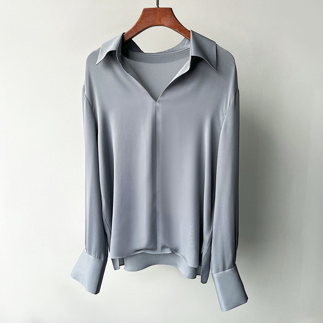 Women's Silk Blouse – Elegant Office to Evening Top – view 5