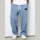 Men's Sam Relaxed Fit Lounge Trousers – Soft Waffle Comfort