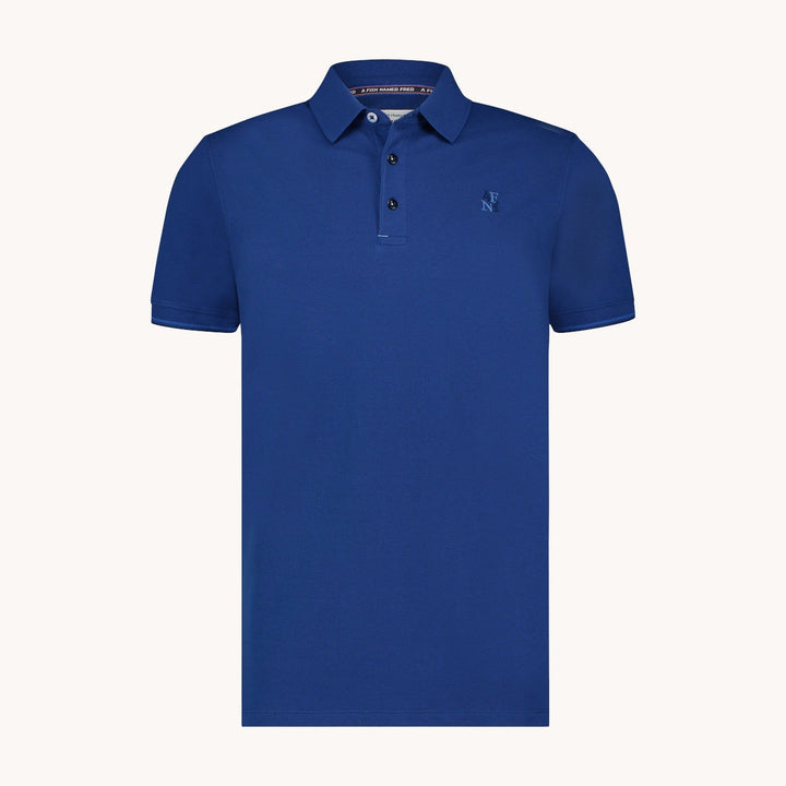 Men's Garment-Dyed Cotton Polo Shirt – Soft Washed Colours