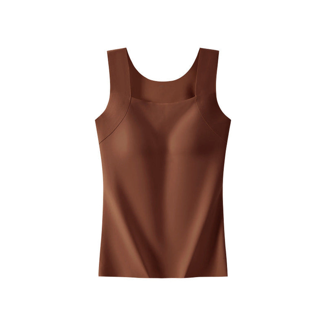 Women's Built-In Bra Support Tank Top – Wireless Comfort Vest – view 4