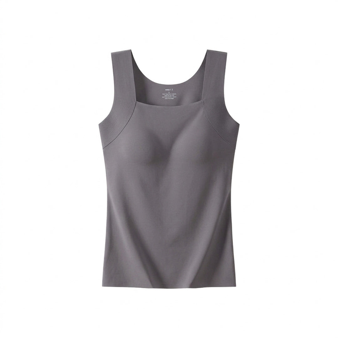 Women's Built-In Bra Support Tank Top – Wireless Comfort Vest – view 5