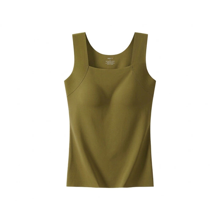Women's Built-In Bra Support Tank Top – Wireless Comfort Vest – view 7
