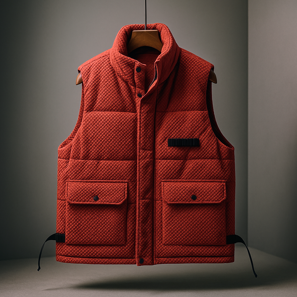 Men's Quilted Insulated Gilet – Lightweight Layering Vest – view 3