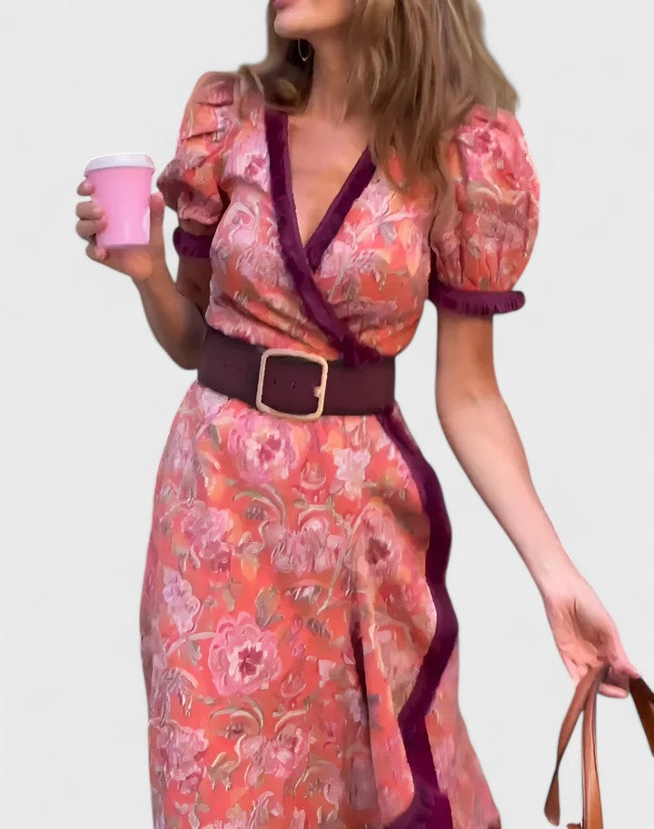 Women's Elegant Maxi Dress - Flowing Silhouette for Any Occasion