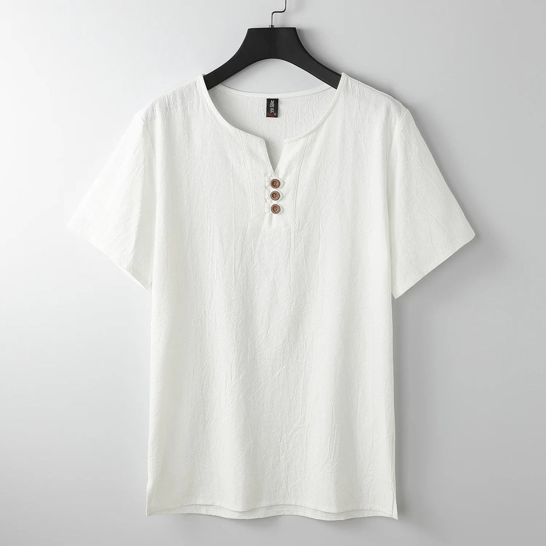 Men's Arlo Linen Shirt – Relaxed Oversized Summer Button-Up – view 5